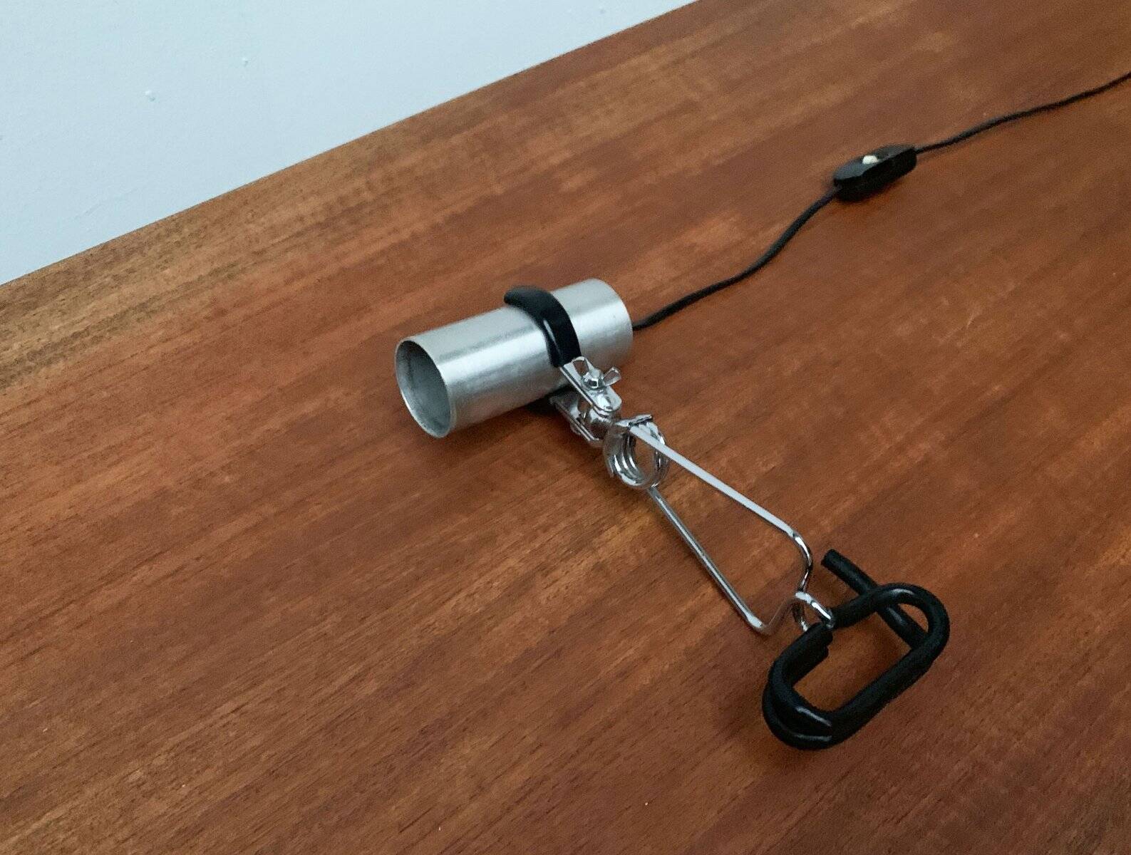 Mid-century minimalist shelf lamp by Swisslamps International