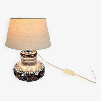 Herda verlichting - lampe de table - Fat Lava - keramiek - années 70
