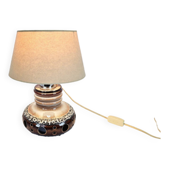 Herda verlichting - lampe de table - Fat Lava - keramiek - années 70