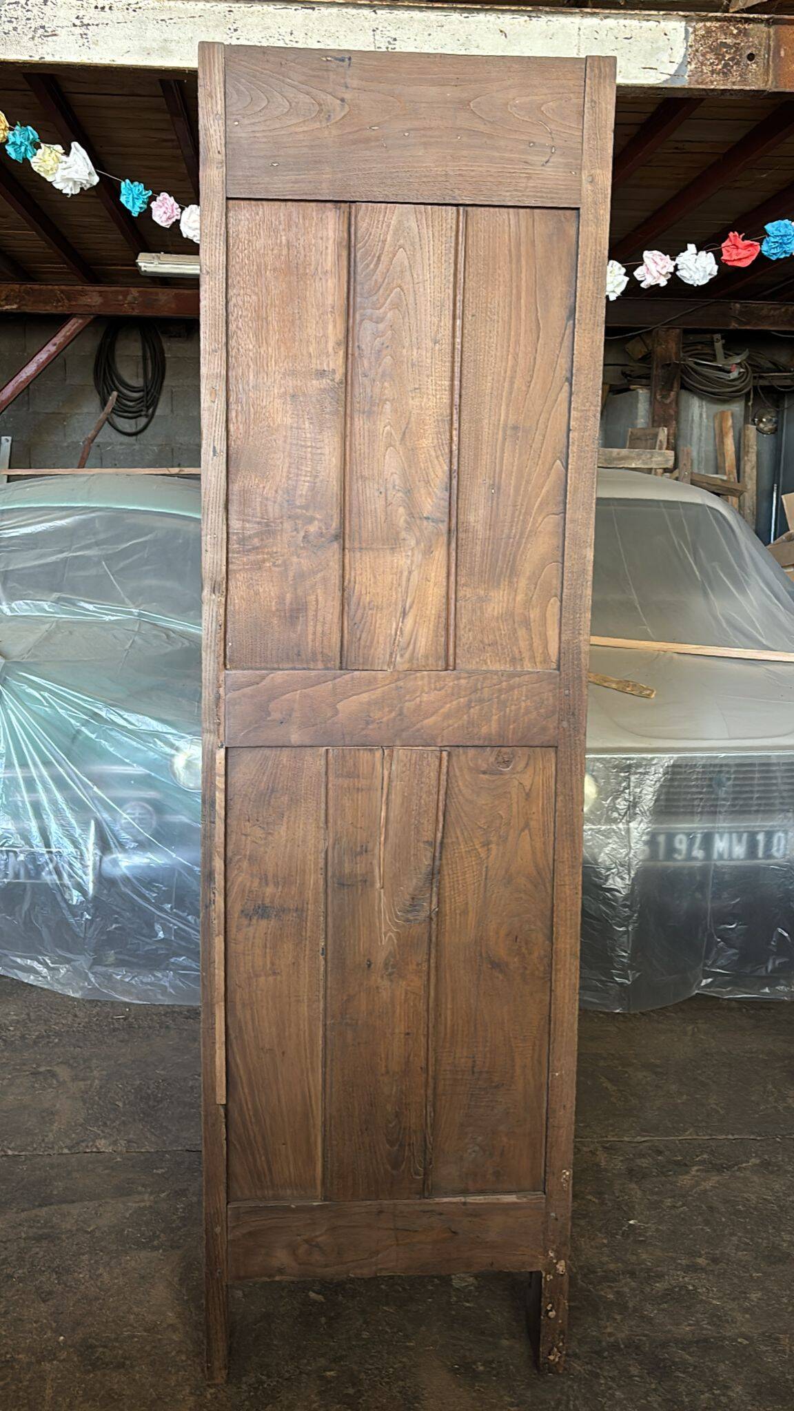 Antique solid wood wardrobe 1899