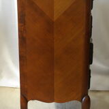 Chiffonnier style Louis XV cherry in marquetry