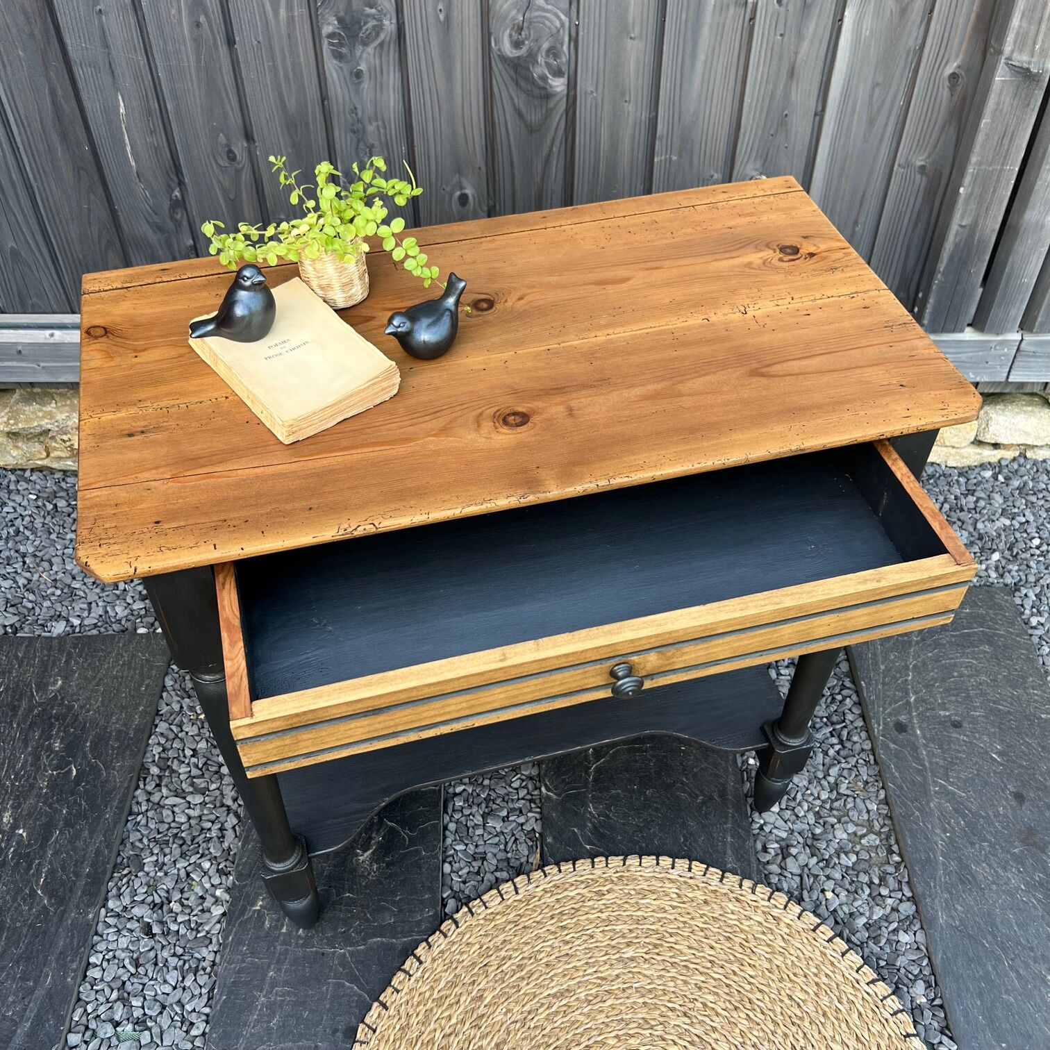 Old restored dressing table
