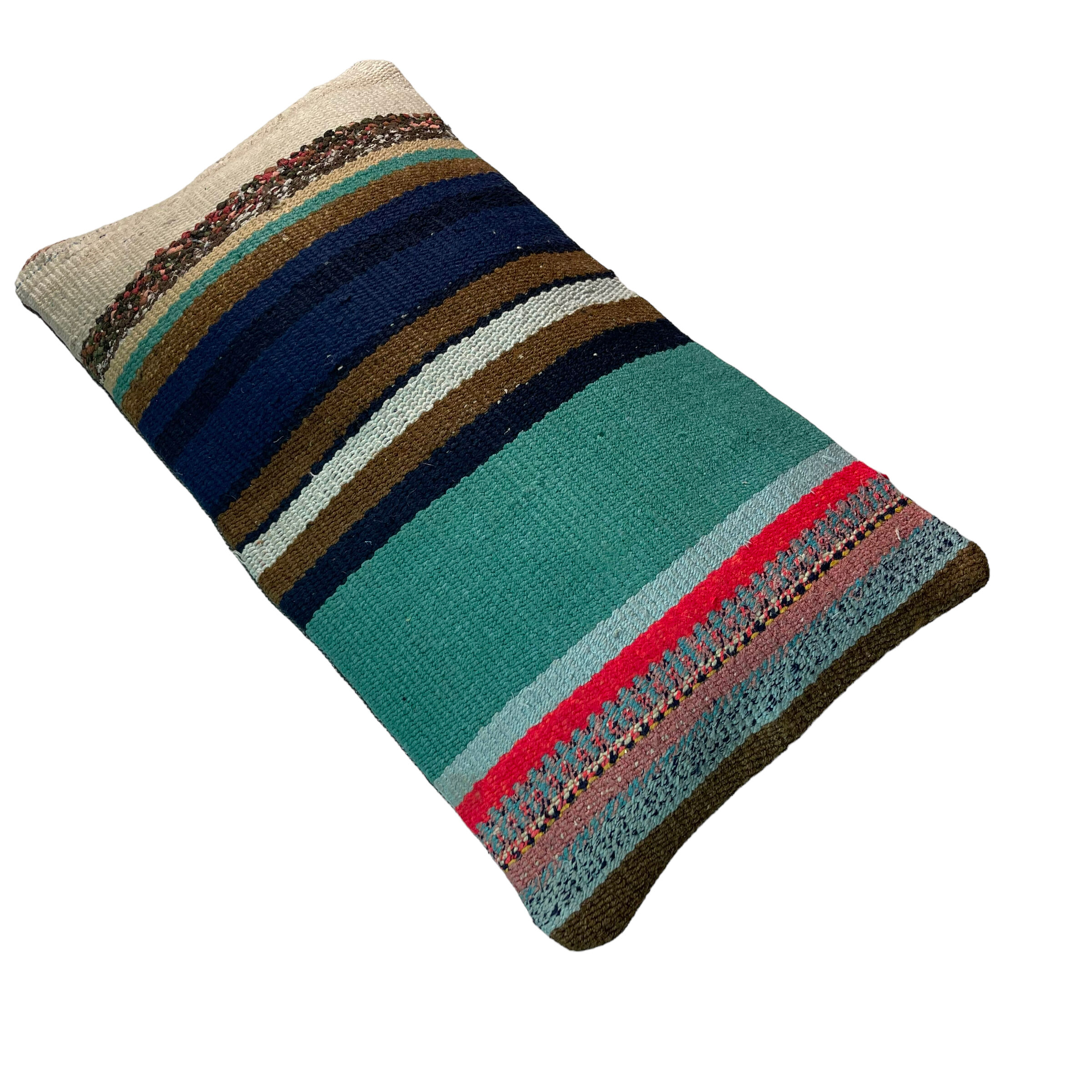 Vintage turkish handmade cushion cover , 30 x 50 cm