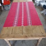 Old tablecloth