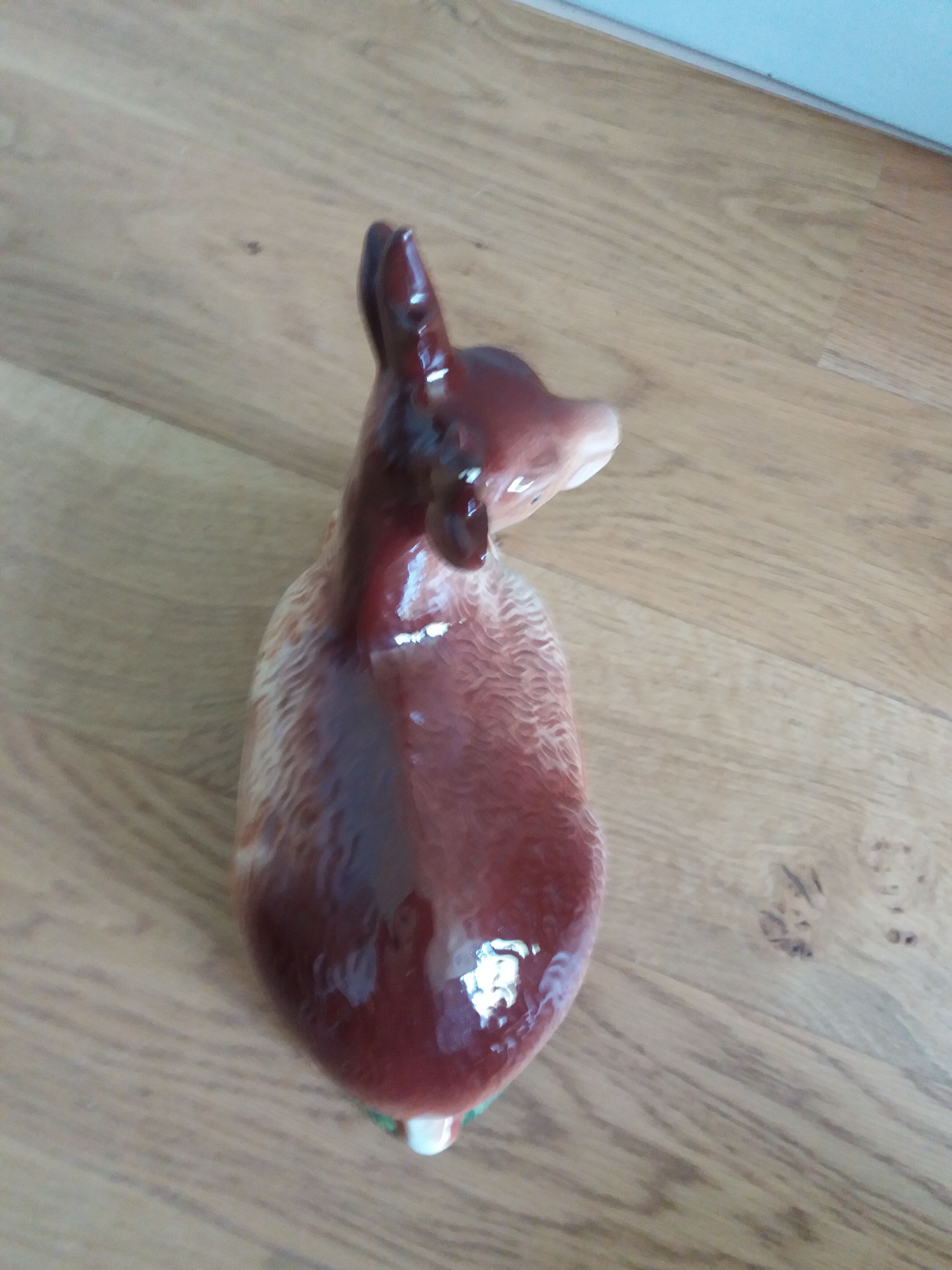 Box terrine zoomorphic deer deer Michel Caugant