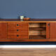 Teak 1960s long Elliots of Newbury mid century sideboard