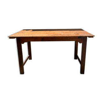 Table de ferme en bois ancien