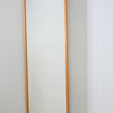 Scandinavian oak mirror