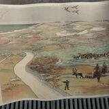 School poster Rossignol collection years 50,N° 45 and 46 the tundra - the virgin forest