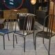 Lot de 3 chaises modèle "Villa Cavrois" Moderniste par MALLET STEVENS
