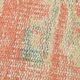 6x9 Soft Beige & Red Geometric Vintage Rug, 181x260 Cm