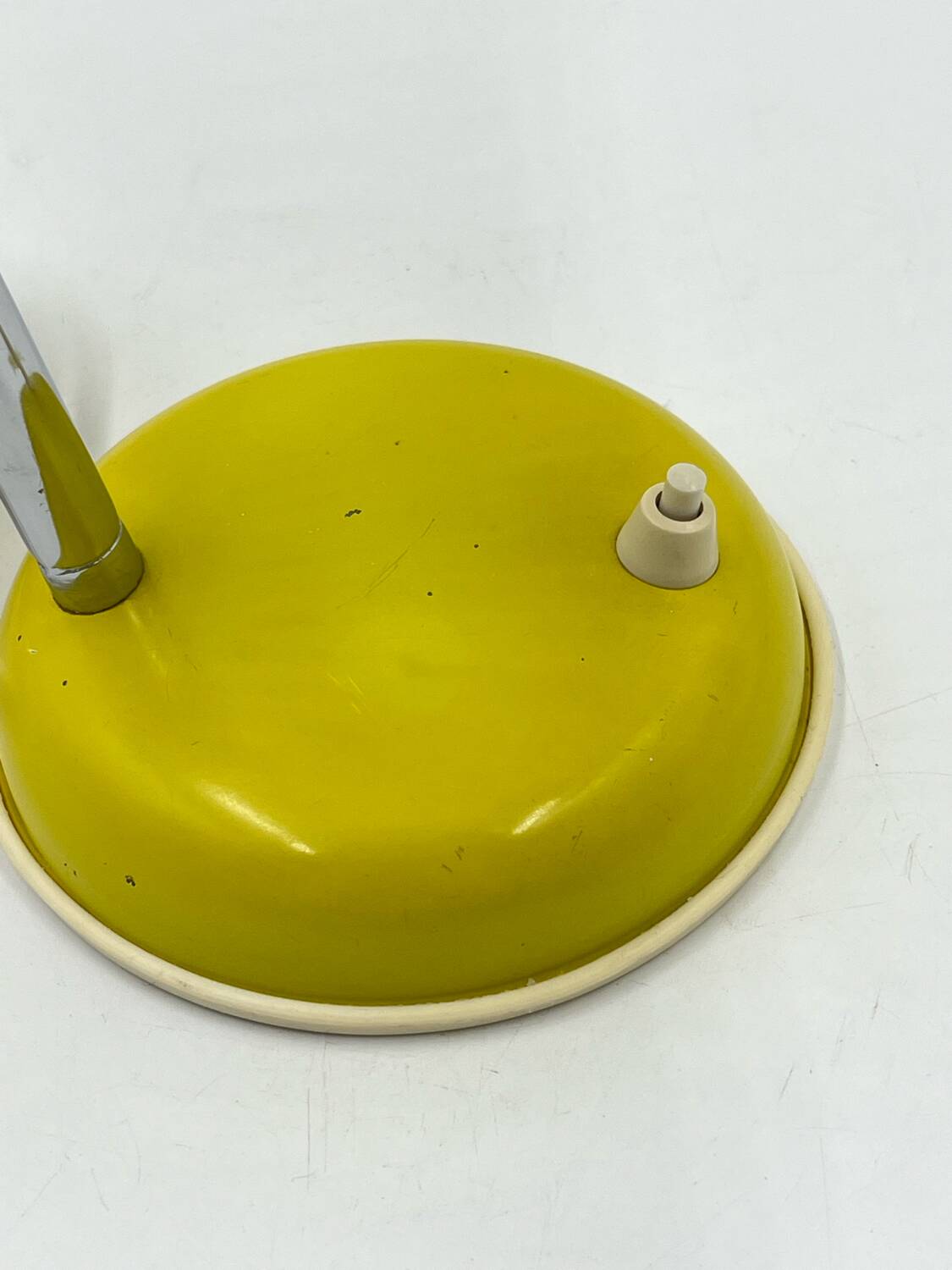 Vintage yellow desk lamp