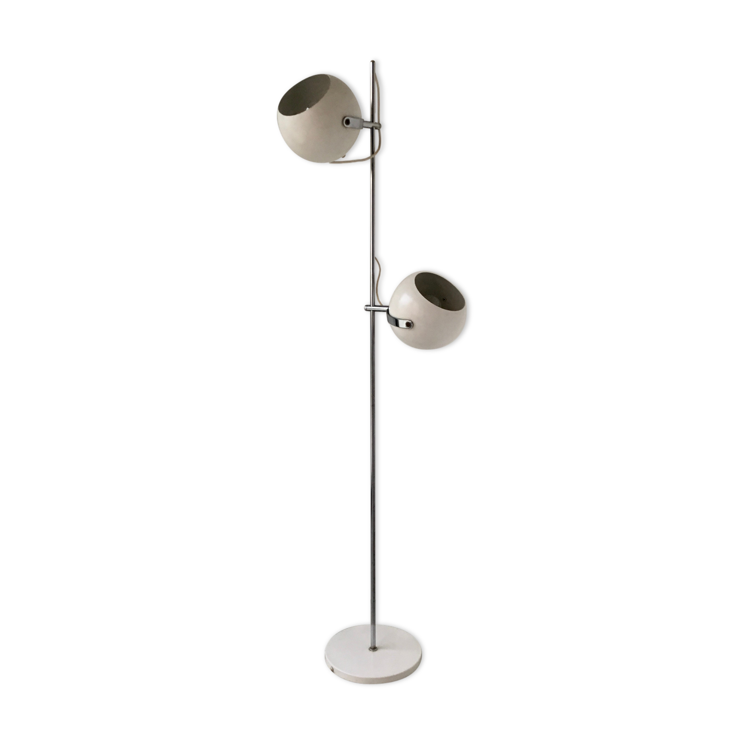 Eyeball floor lamp 2 adjustable lights - design 1960