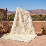 Modern Moroccan Beni Ourain rug 150/250 cm