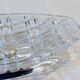 Art deco fruit bowl in crystal and metal husser strasbourg 1960 flat