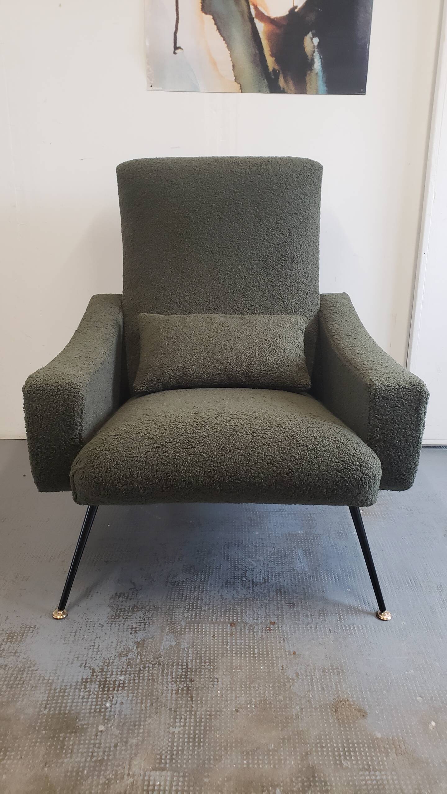 Mid-century Scandinavian inspired armchair