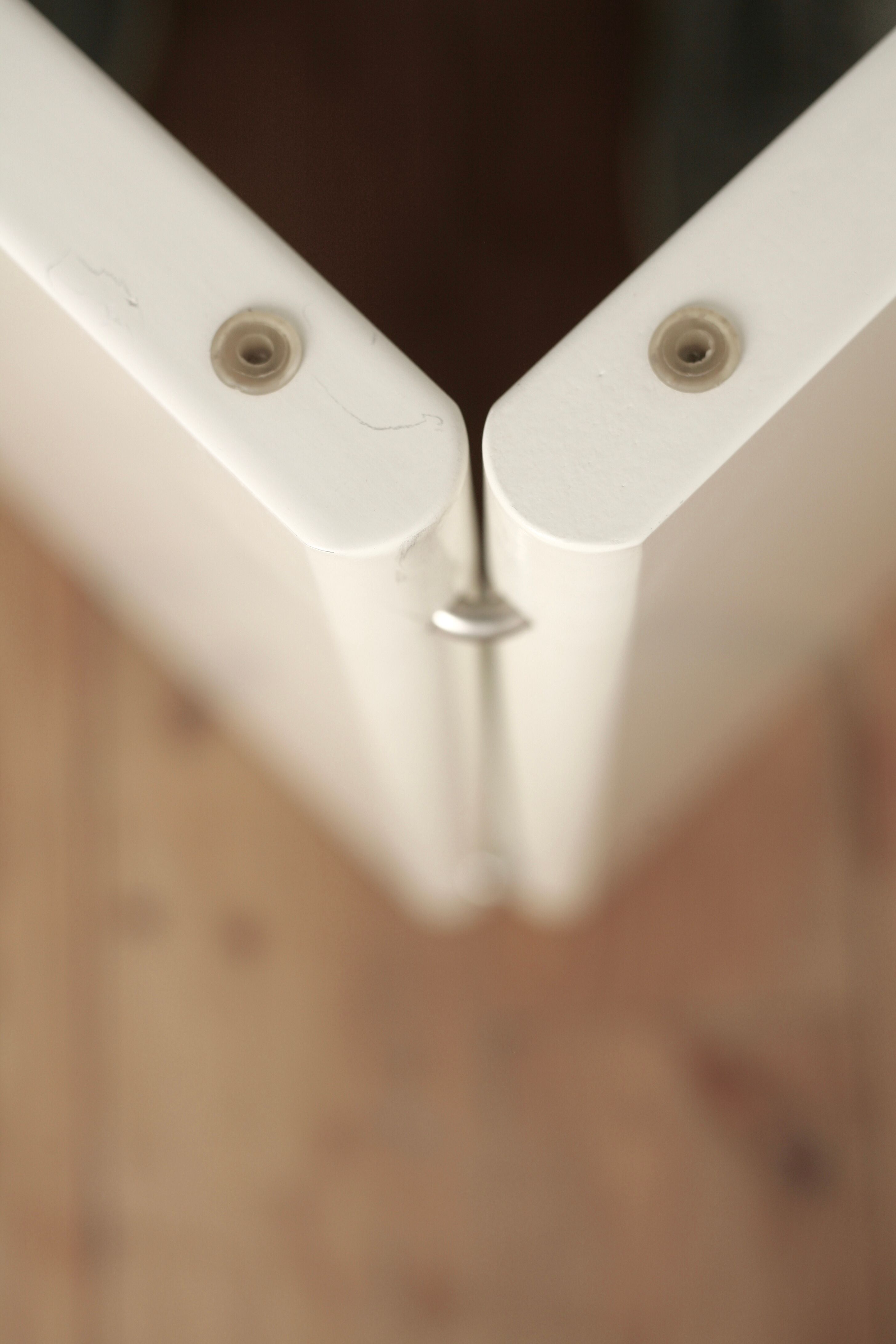 Wood and glass coffee table , France, circa 1980