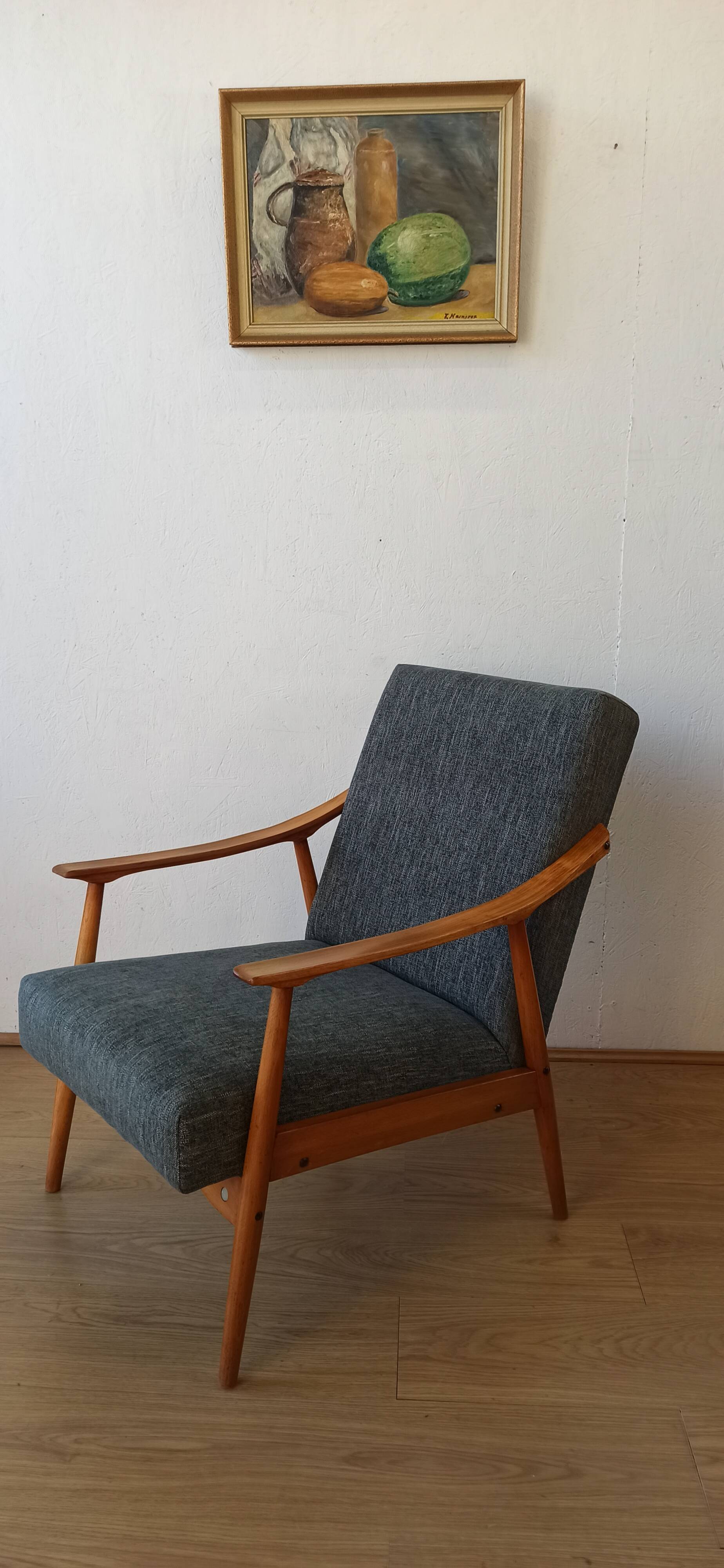 Pair of Mid-Century Armchairs 70s.