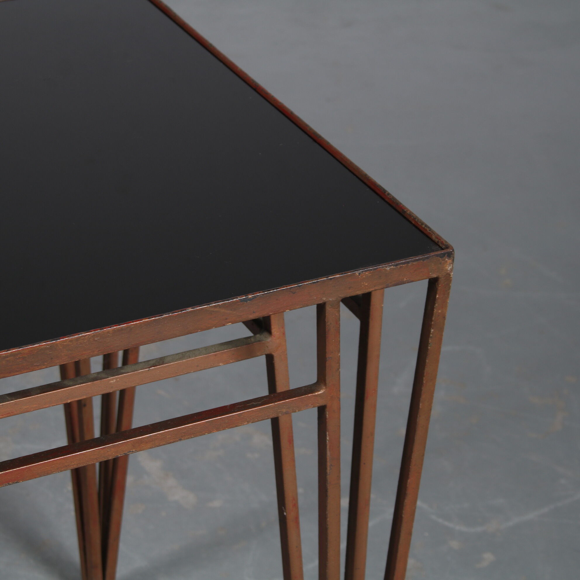 1950s Hollywood Regency coffee table from France