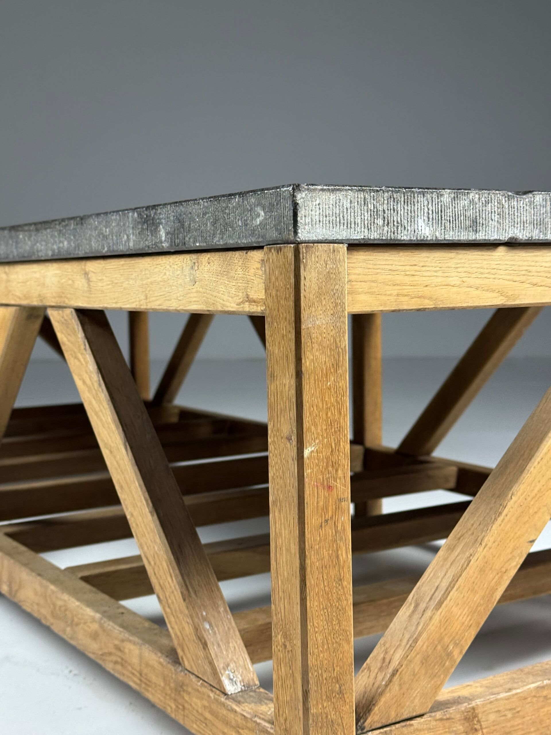 Vintage bluestone coffee table