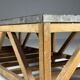 Vintage bluestone coffee table