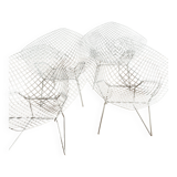 Harry Bertoia armchairs Diamond chairs diamond chairs