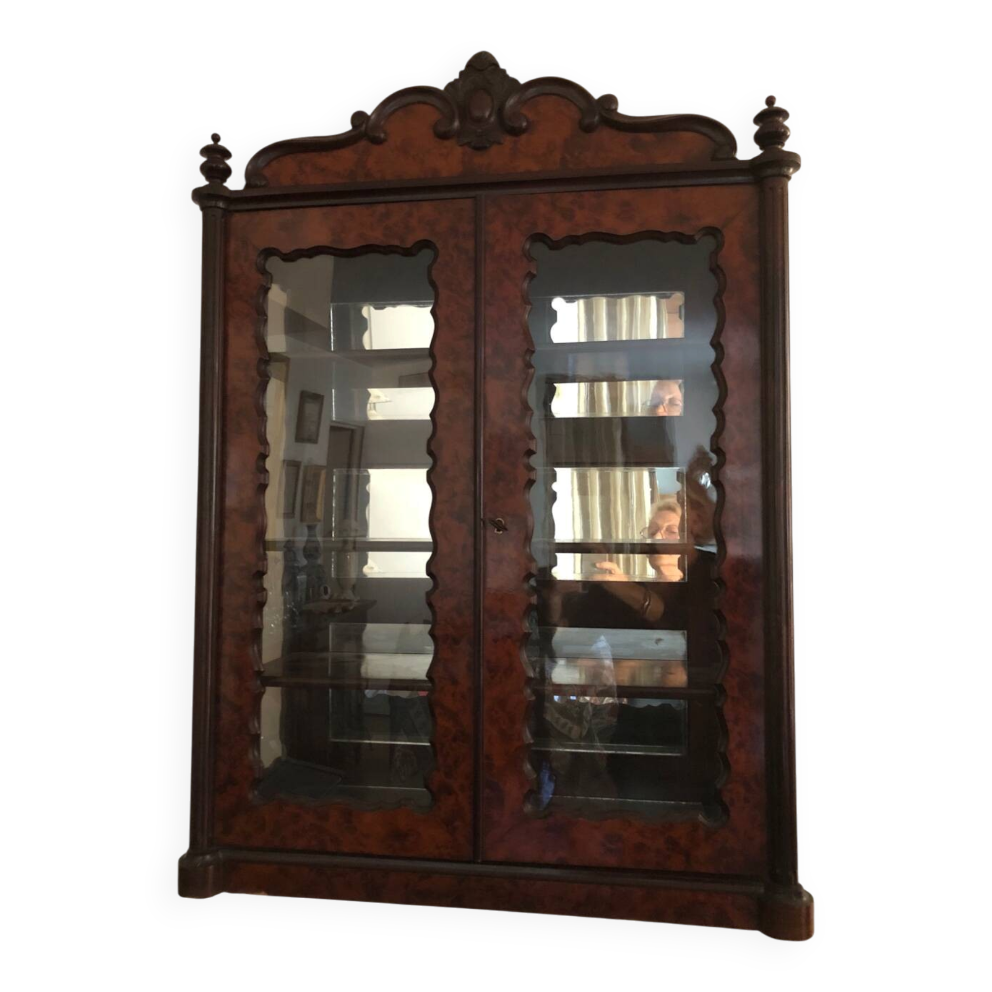 Vitrine murale Napoléon III