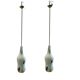 Murano Glass Light Pendants by De Mayo Set of 2
