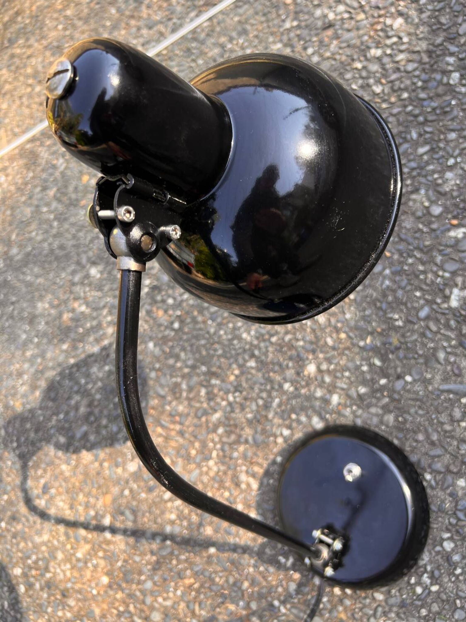 Lampe de bureau Bauhaus, Autriche, années 1940