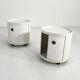 Paire de tables de nuit, Componibili par Anna Castelli pour Kartell, 1970