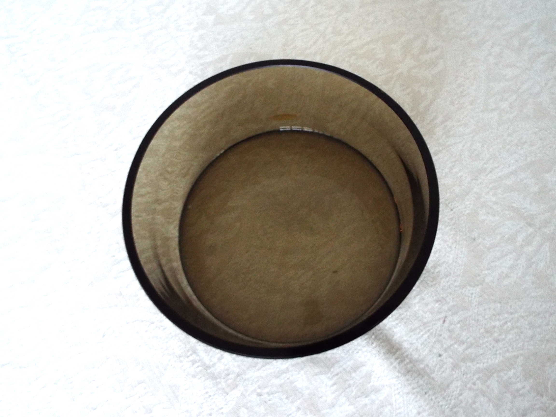 Pierre Schneider smoked glass dish