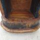 Small wooden canoe furniture, solid teak