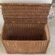 Vintage Rattan Chest Basket