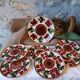 Set of 6 dessert plates + dish "Dunja" – Zell am Harmersbach – Année