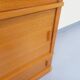 Vintage oak wood secretary bookcase storage furniture