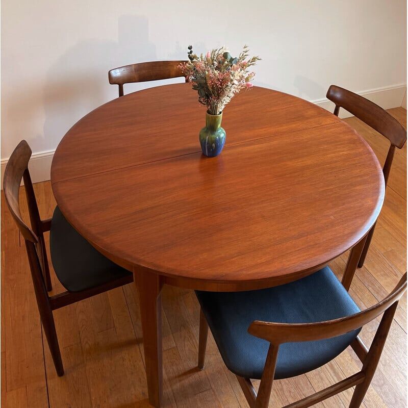 Vintage scandinavian table by Ib Kofod Larsen