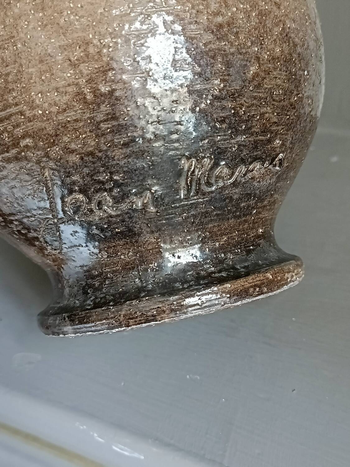 Vase signed Jean Marais