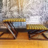 2 Damart “z” folding stools