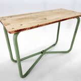 Vintage industrial console table or side table, czechoslovakia