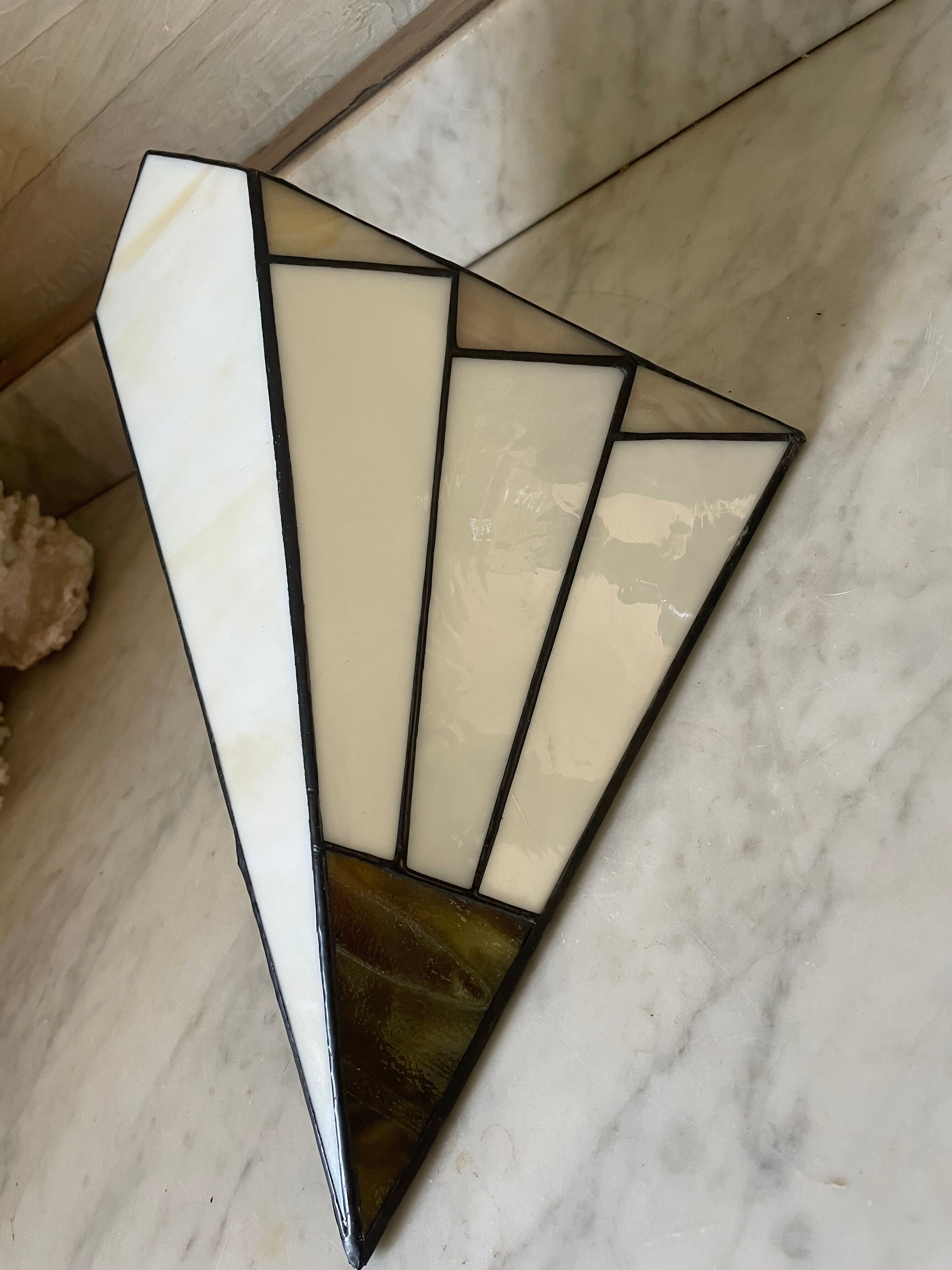 Vintage Tiffany style wall lamp