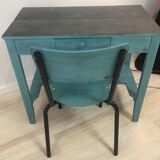 Child desk and Chair of schoolboy