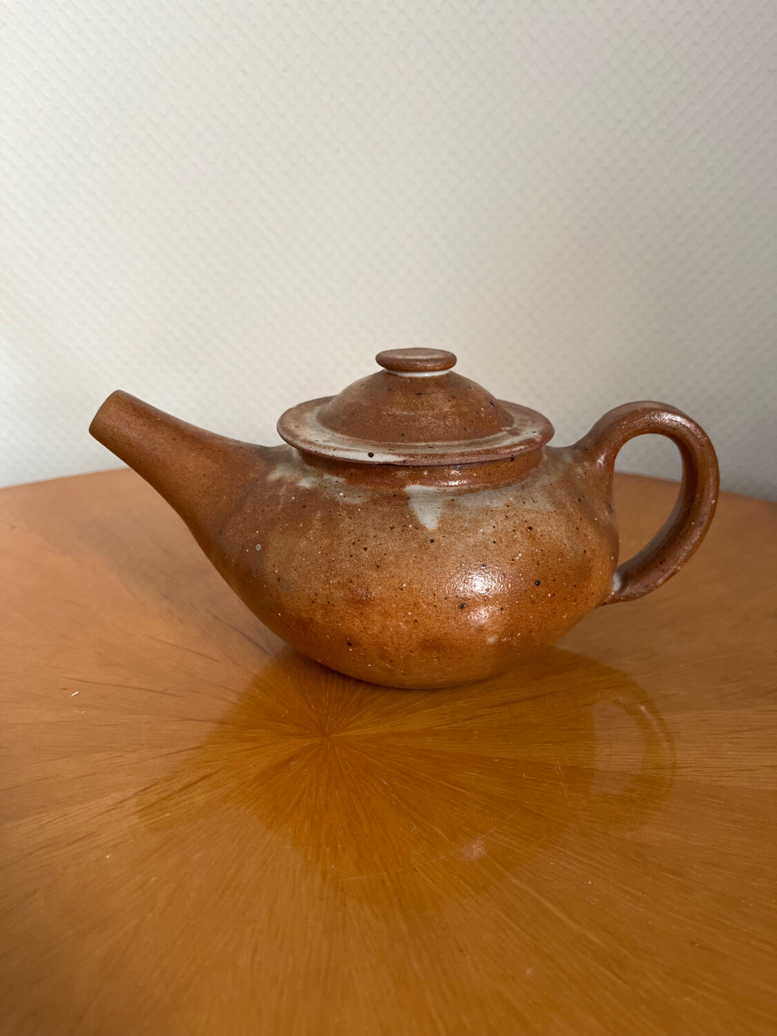 Théière en grès 1960 vintage