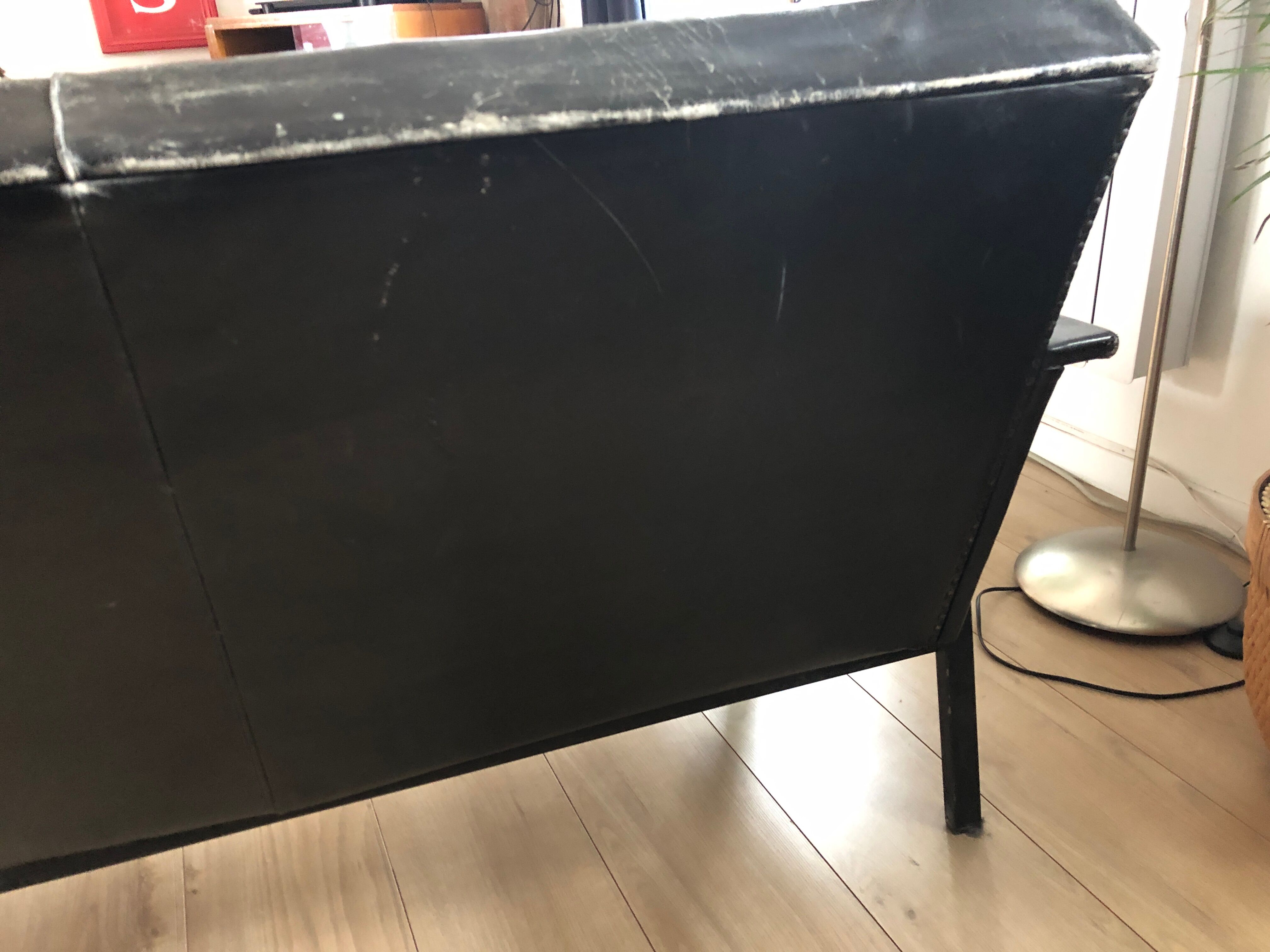 Vintage imitation bench 60s/70s 3 seats