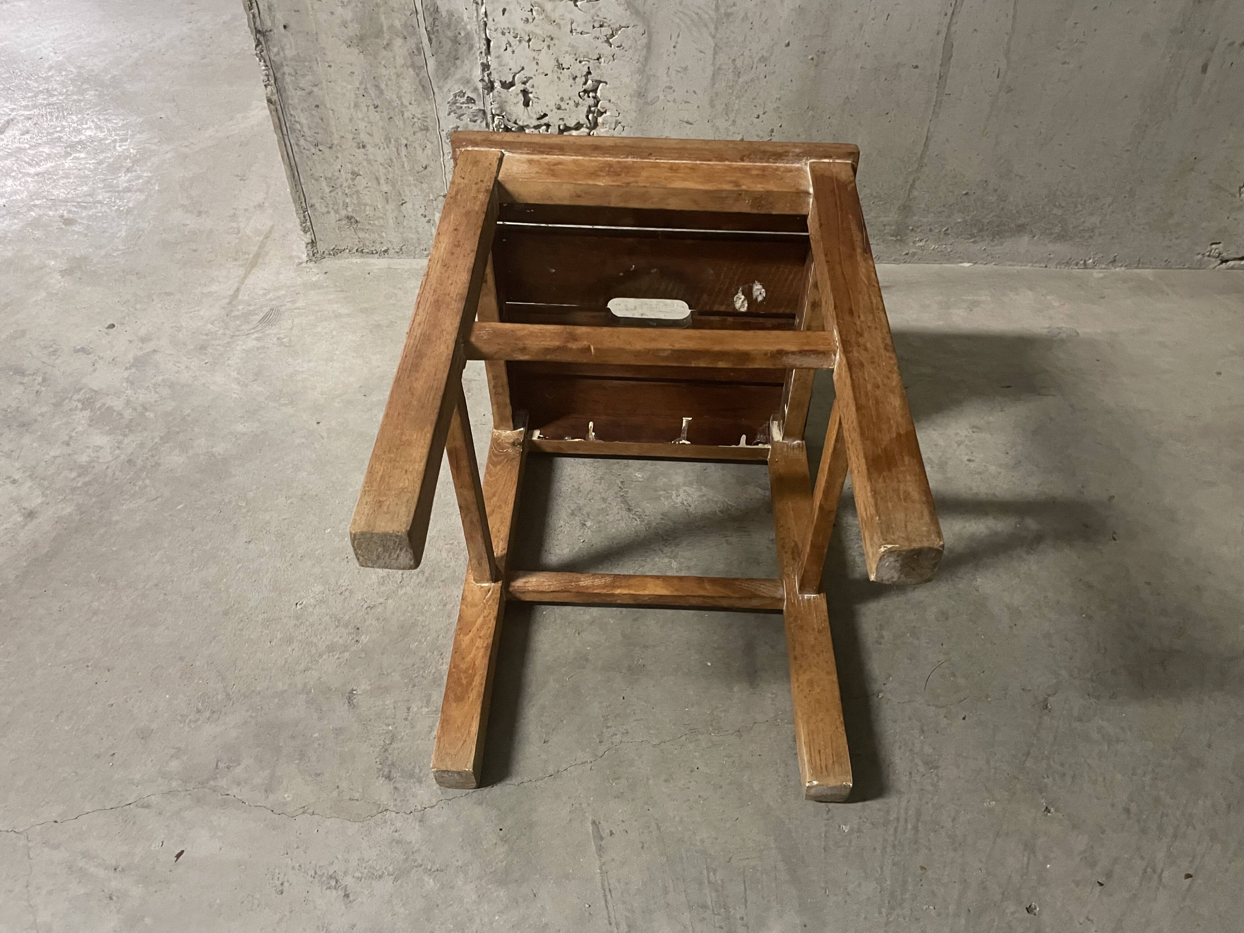 Wooden stool