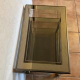 TV furniture brass and chrome design