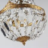 Hot air balloon chandelier with tassels