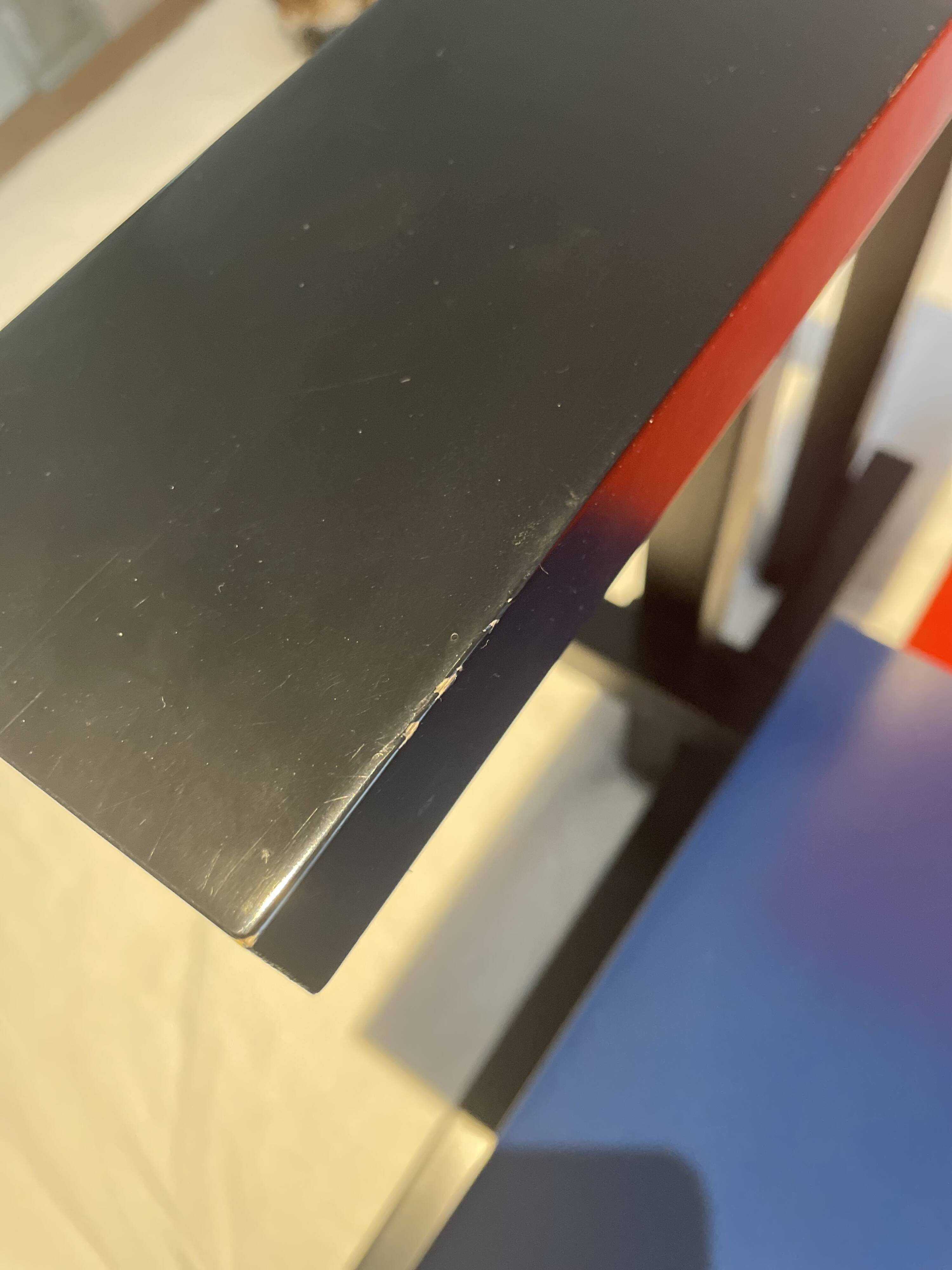 Gerrit T. Rietveld armchair red & blue