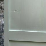 Antique celadon glass Parisian wardrobe H162