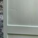 Antique celadon glass Parisian wardrobe H162