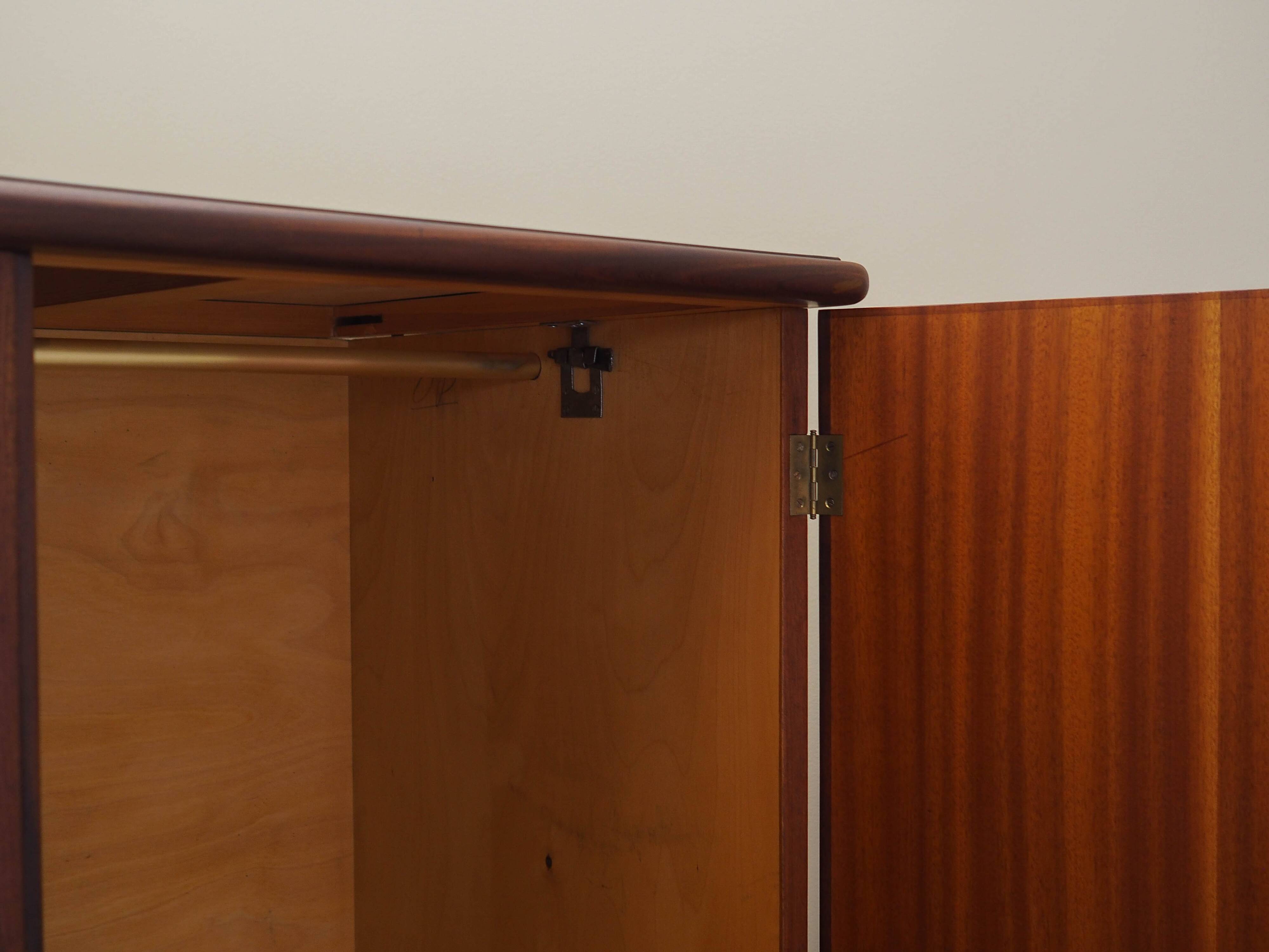 Teak wardrobe, Danish design, 1960s, production: Denmark